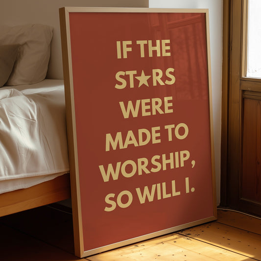 Celestial Vows In Terracotta Skies