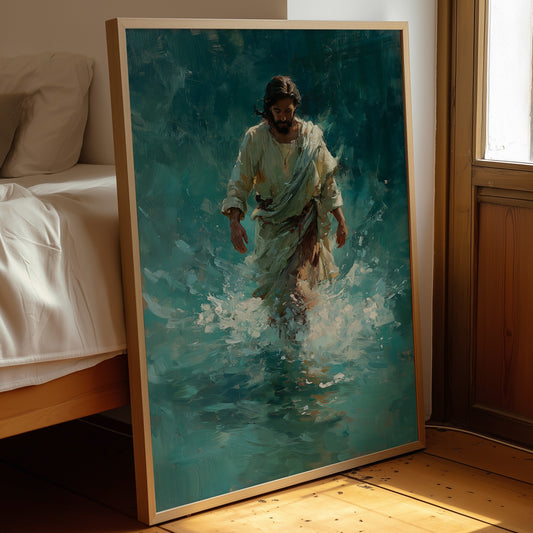 Tranquil Steps Through Turquoise Waters