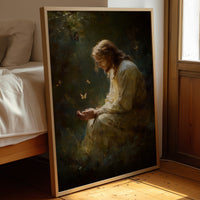 Butterflies Dance Through Sacred Light