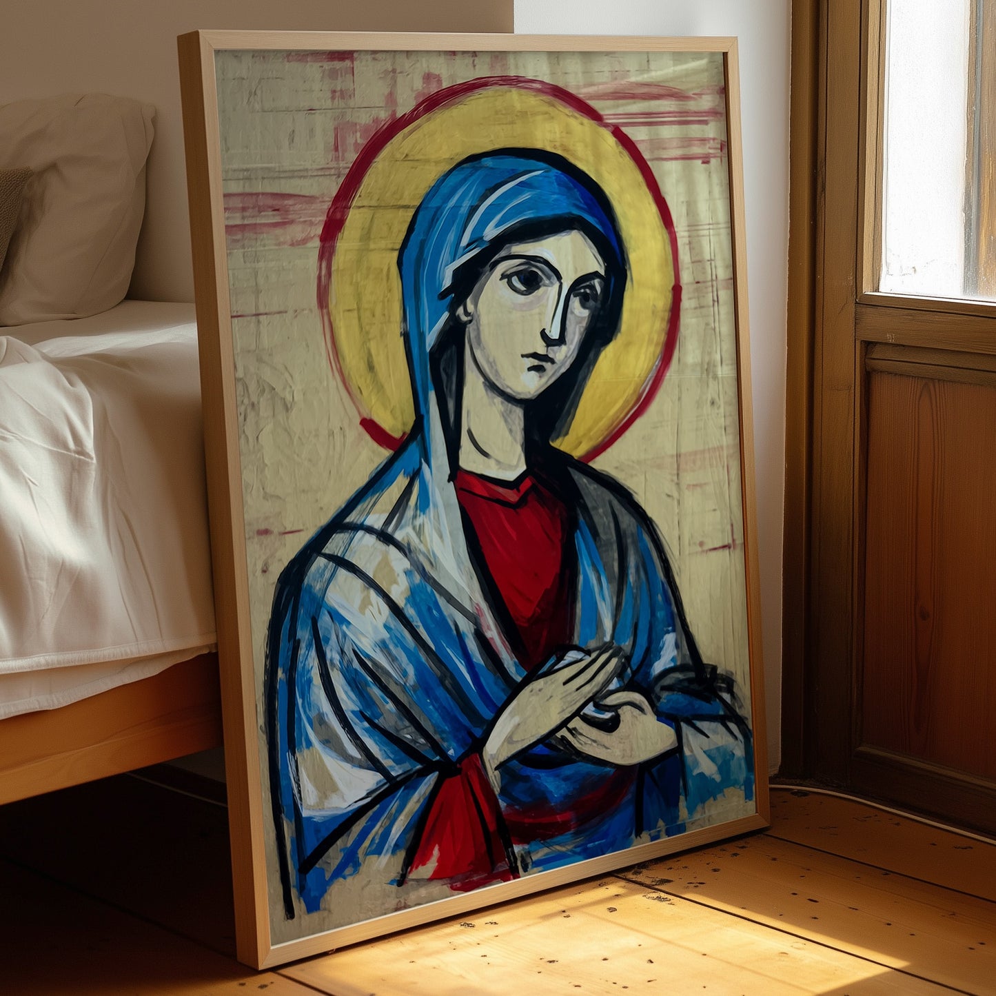Modern Icon Reimagines Byzantine Tradition