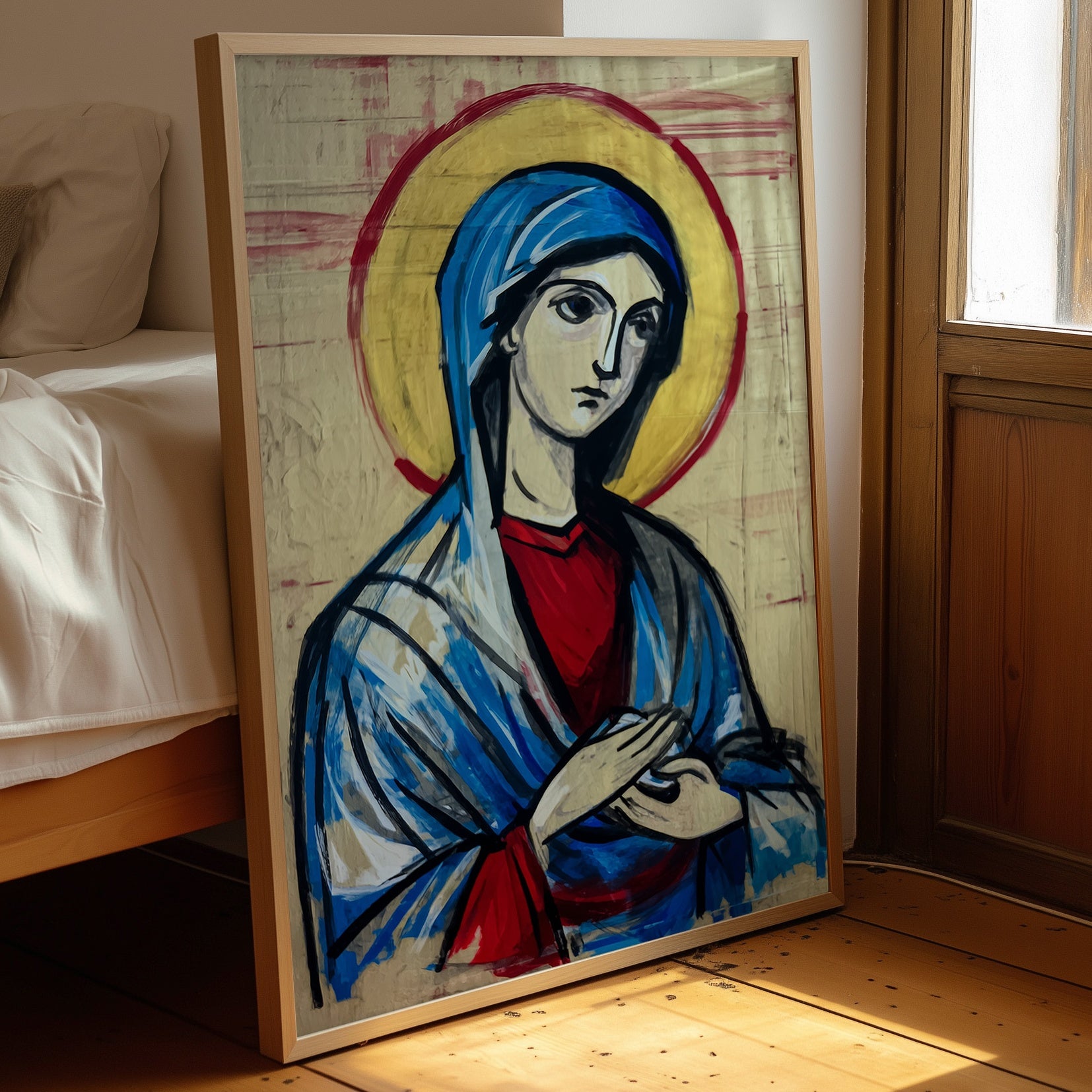 Modern Icon Reimagines Byzantine Tradition