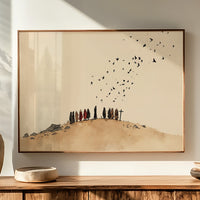 Pilgrimage Above The Murmuration
