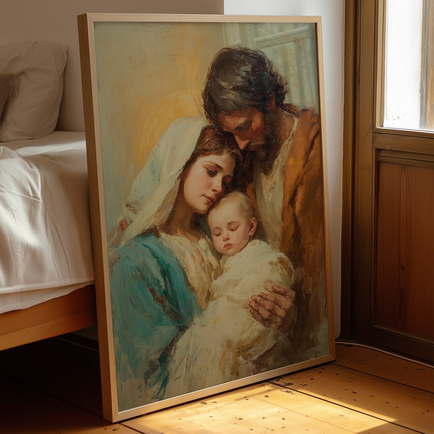 Tender Embrace in Heavenly Light