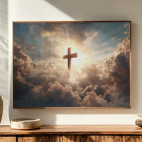 Divine Radiance Beyond Mortal Clouds