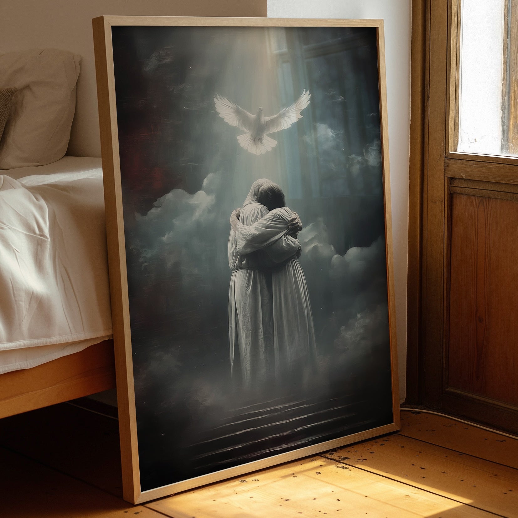 Divine Reunion Beyond The Veil