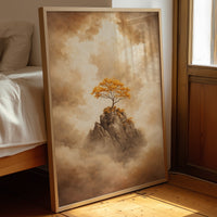 Solitary Sentinel Above Celestial Mists