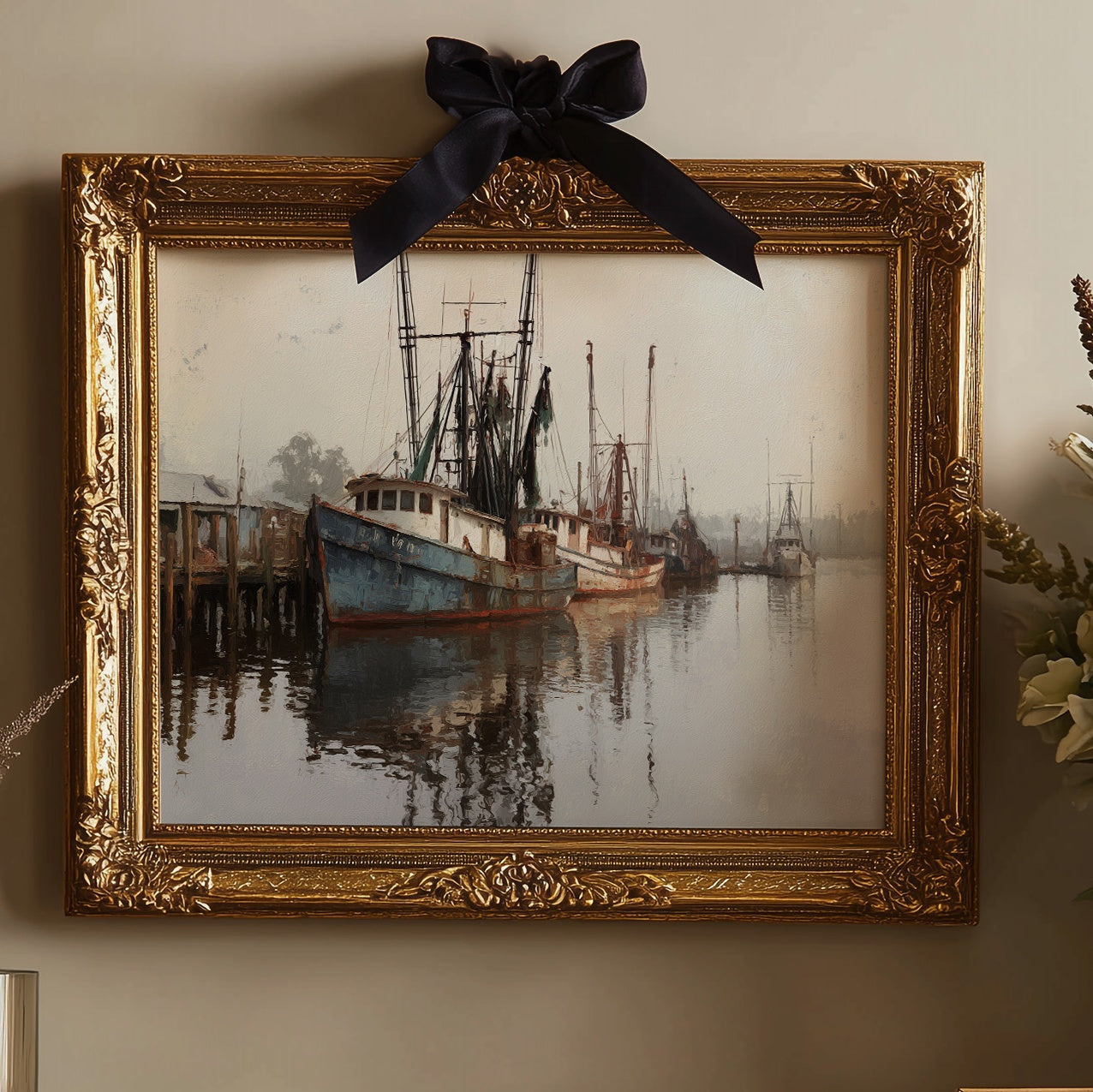 The Harbor That Held the Boats