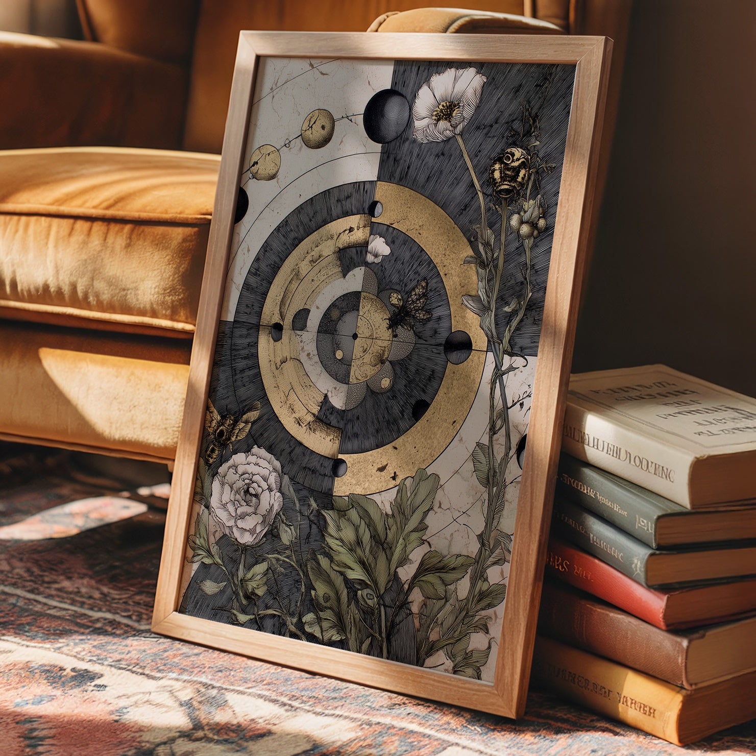Orbits Bloom Through Ancient Geometry