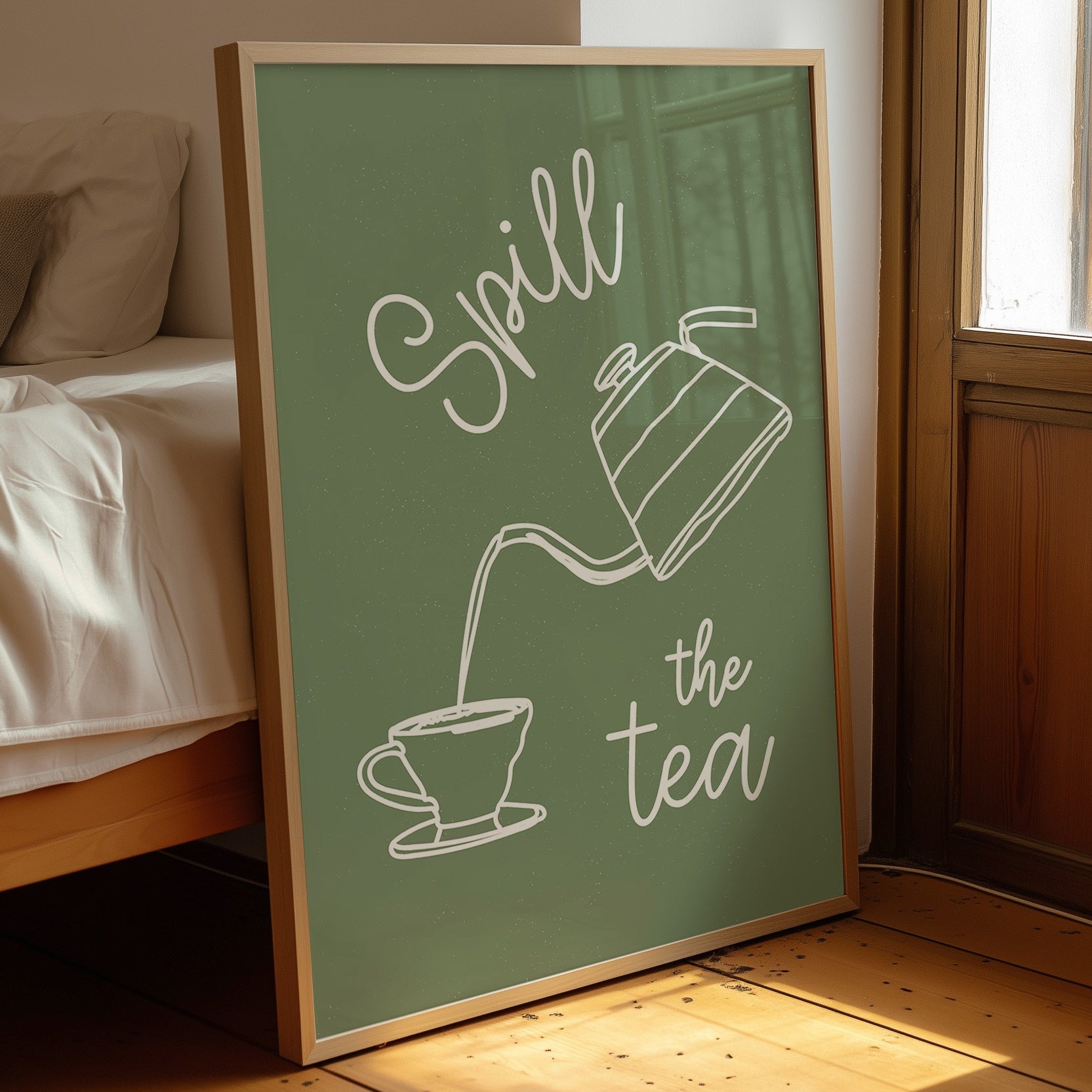 Kettle Pours The Afternoon Quiet