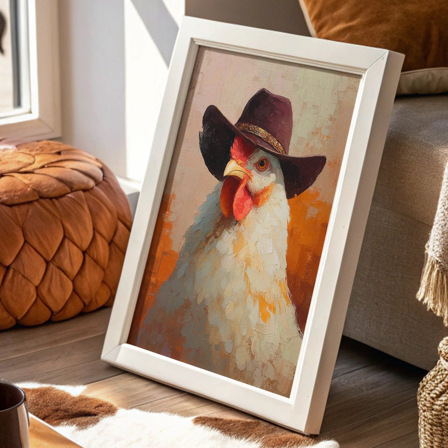 Barnyard Boss With Burgundy Brim