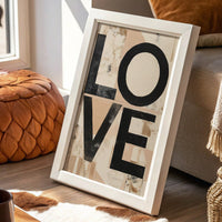 Simple Words For Rustic Spaces