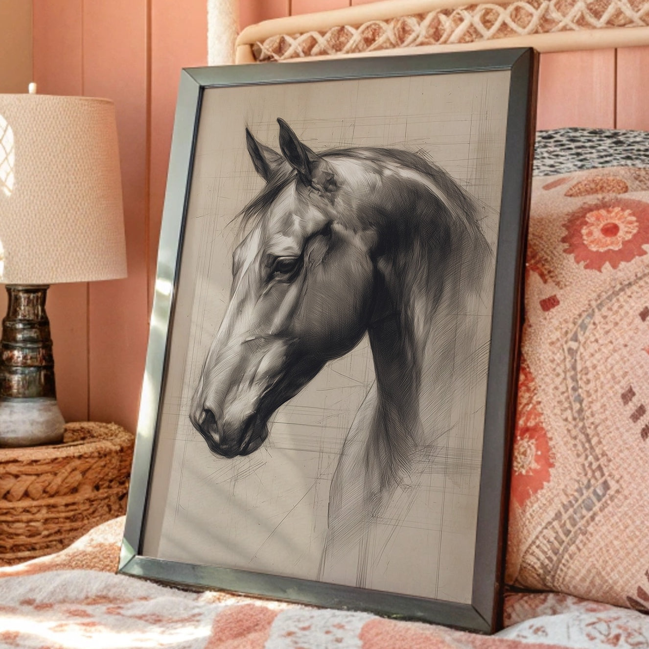 Noble Silence: Equine Elegance