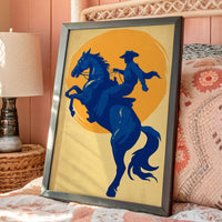 Cobalt Rider Against Harvest Moon