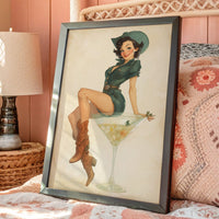 Emerald Cocktail: Western Charm