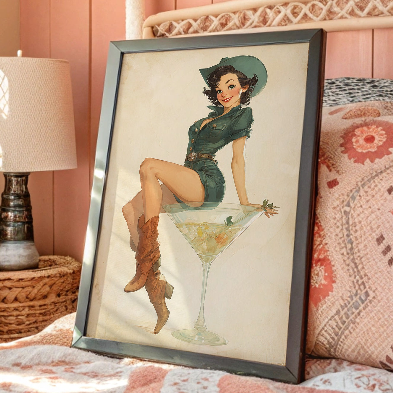 Emerald Cocktail: Western Charm
