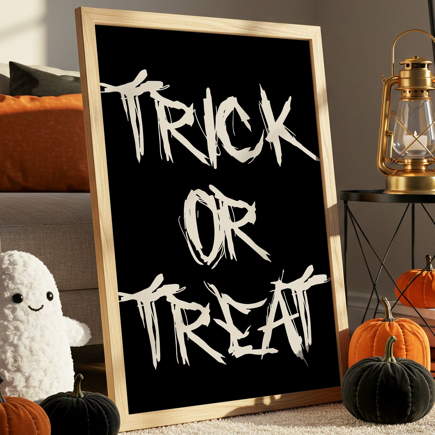 Stark Words Against Midnight Canvas