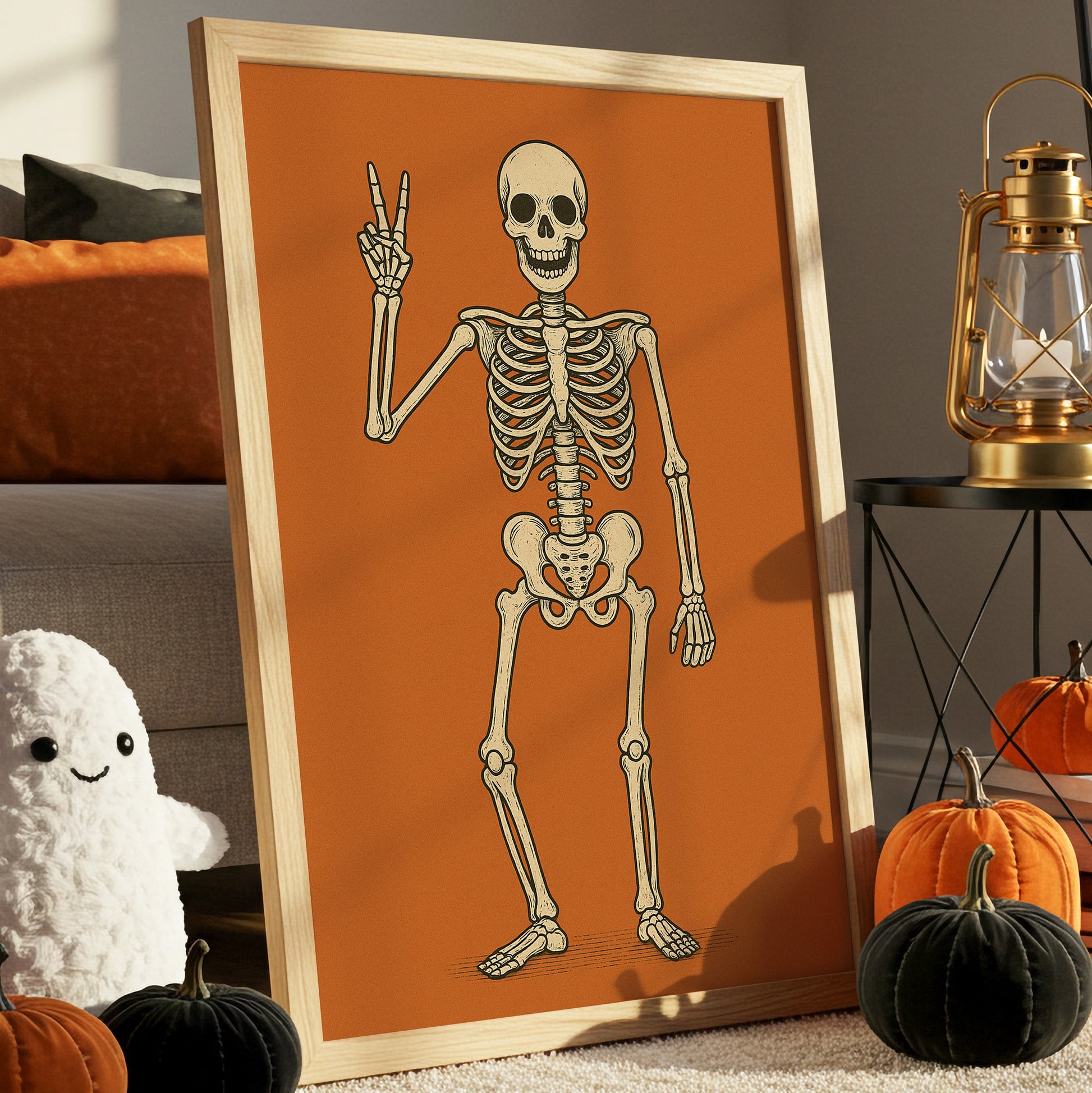 Peace Among Bones And Pumpkins