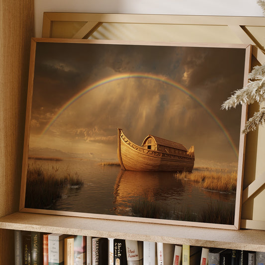 Ark Beneath Stormy Promise