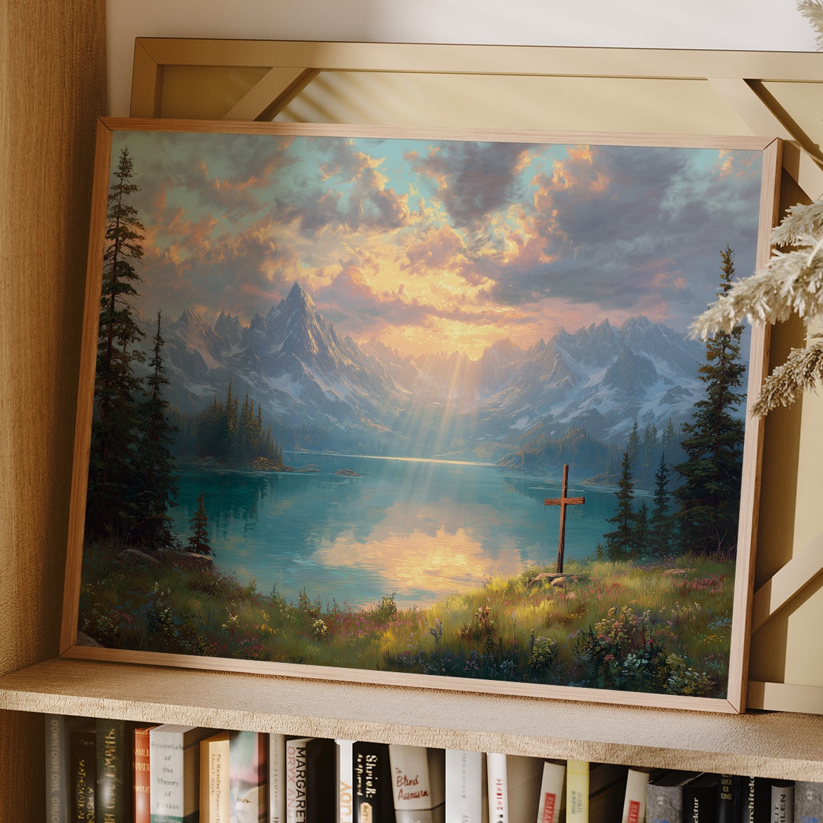 Tranquil Waters Reflect Heaven's Glow