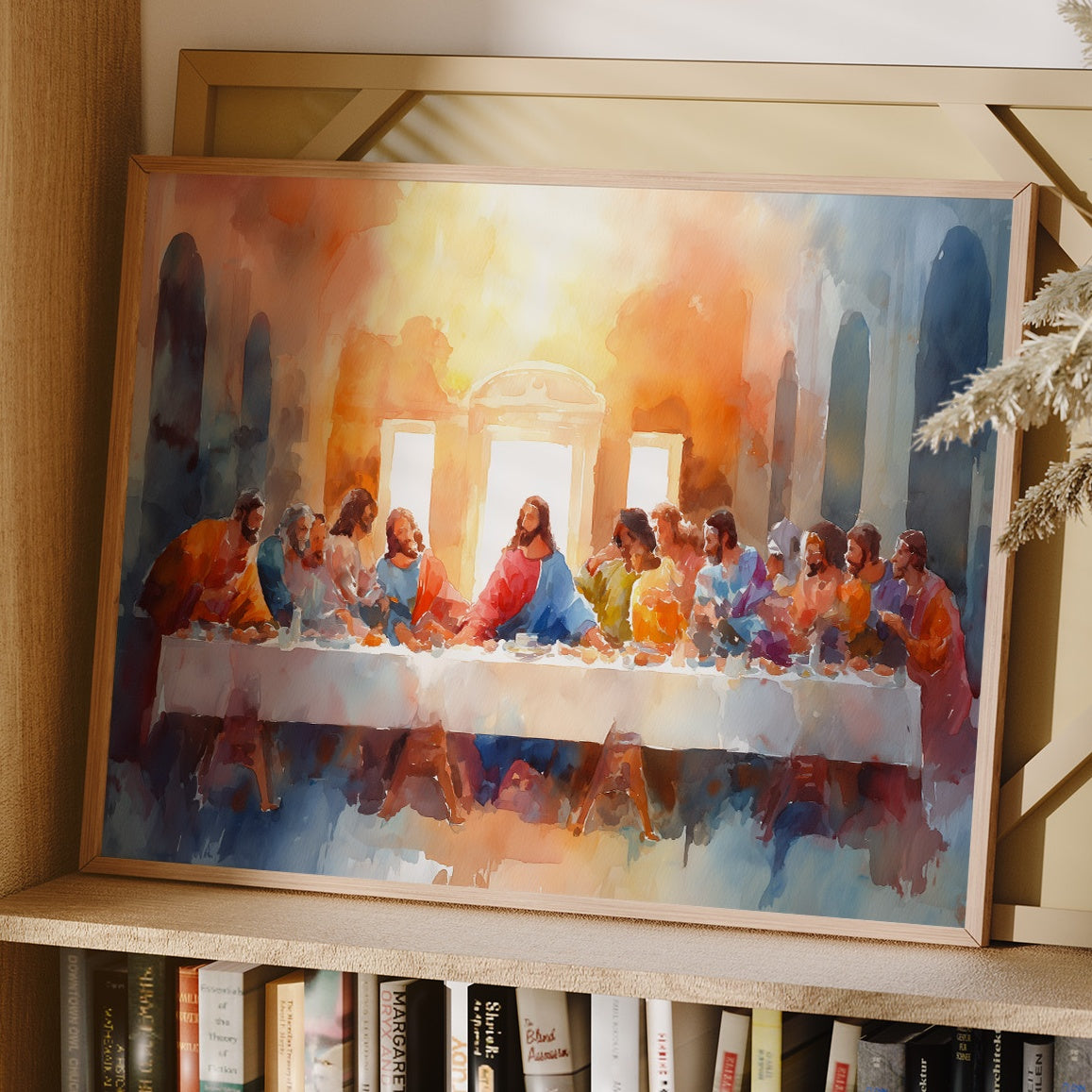 Sacred Gathering In Amber Light