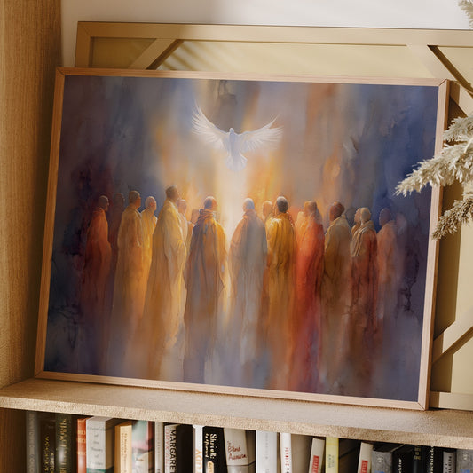 Light Ascends Through Gathered Souls