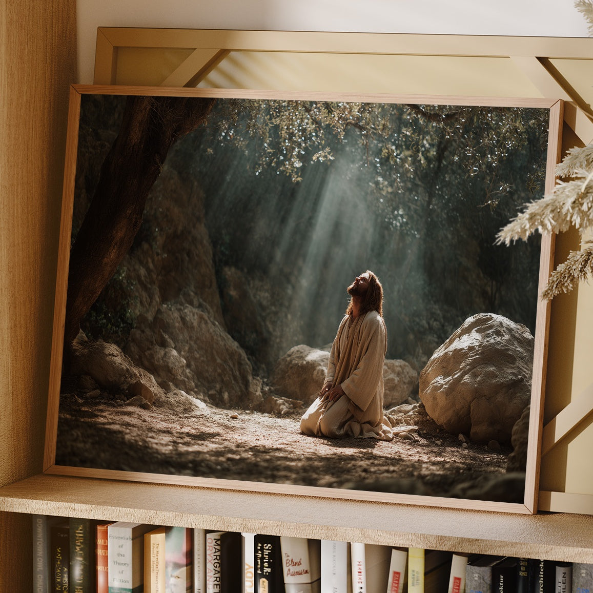 Sunbeams Pierce The Forest Silence