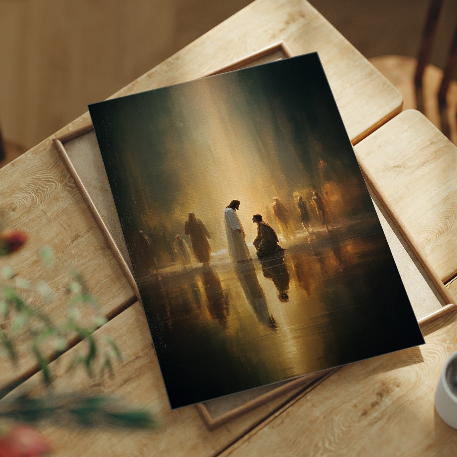 Light Breaks Through Ancient Waters