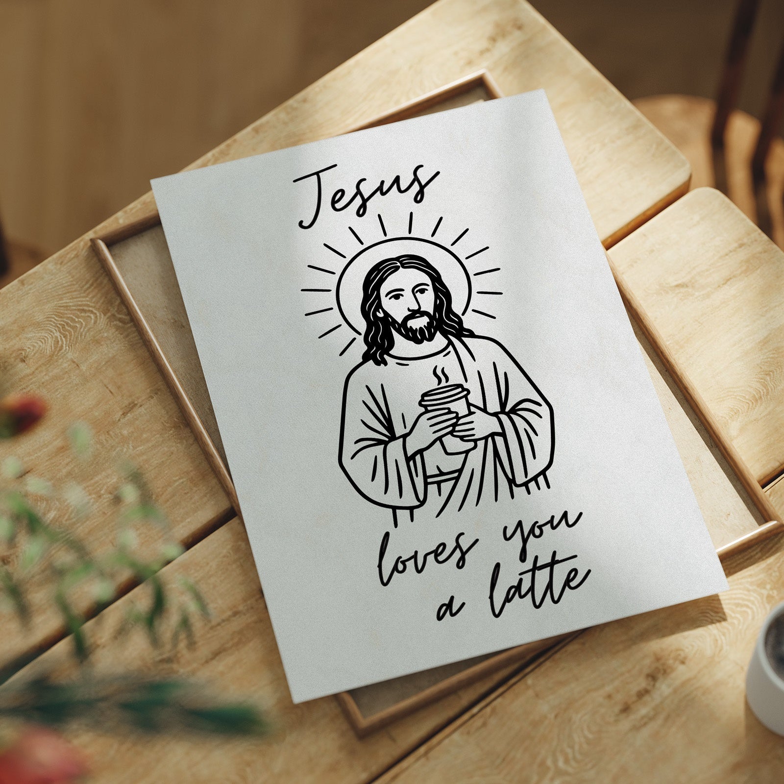 Divine Humor In Morning Light