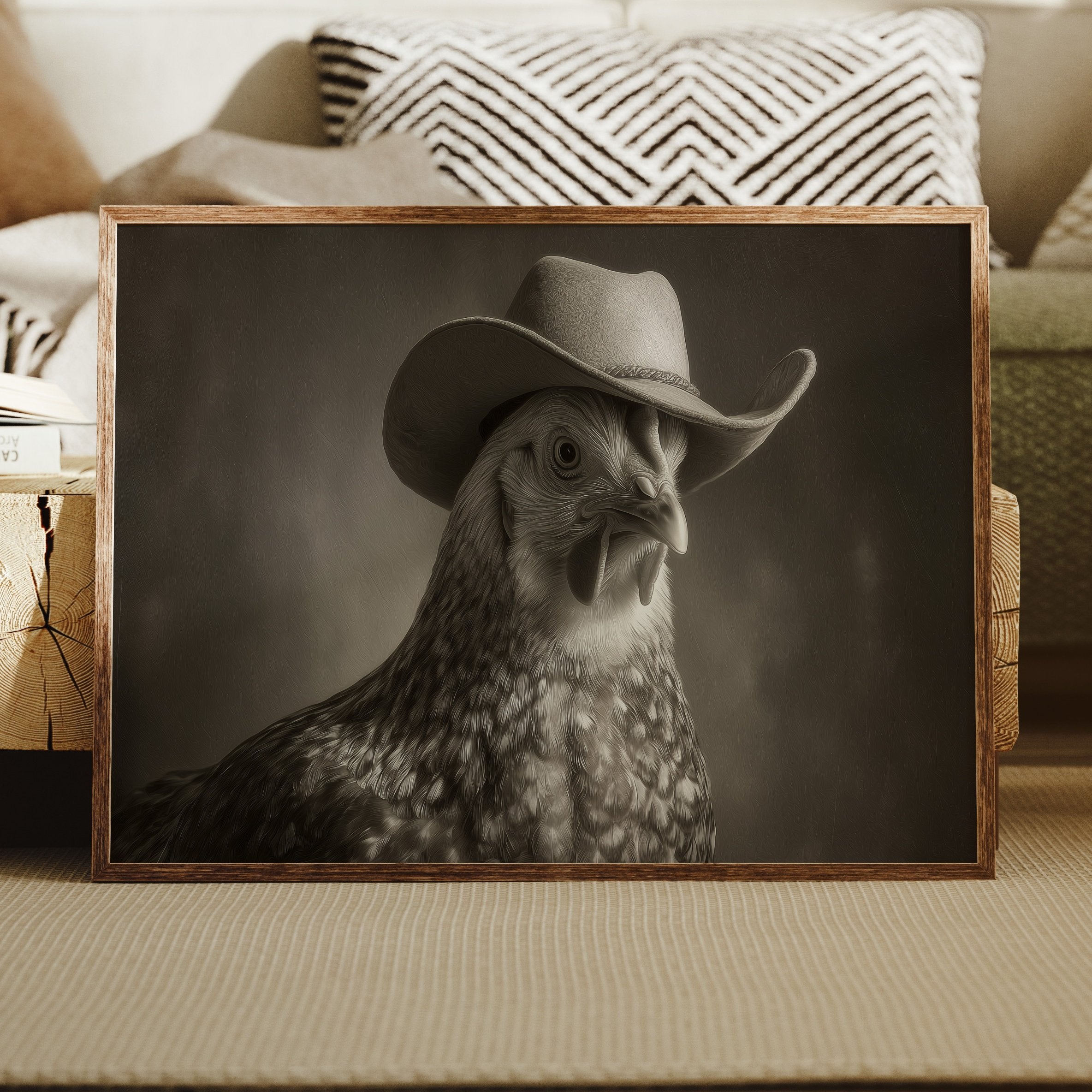 Barnyard Legend Wears Western Crown