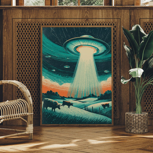 Visitors Above Quiet Pastures