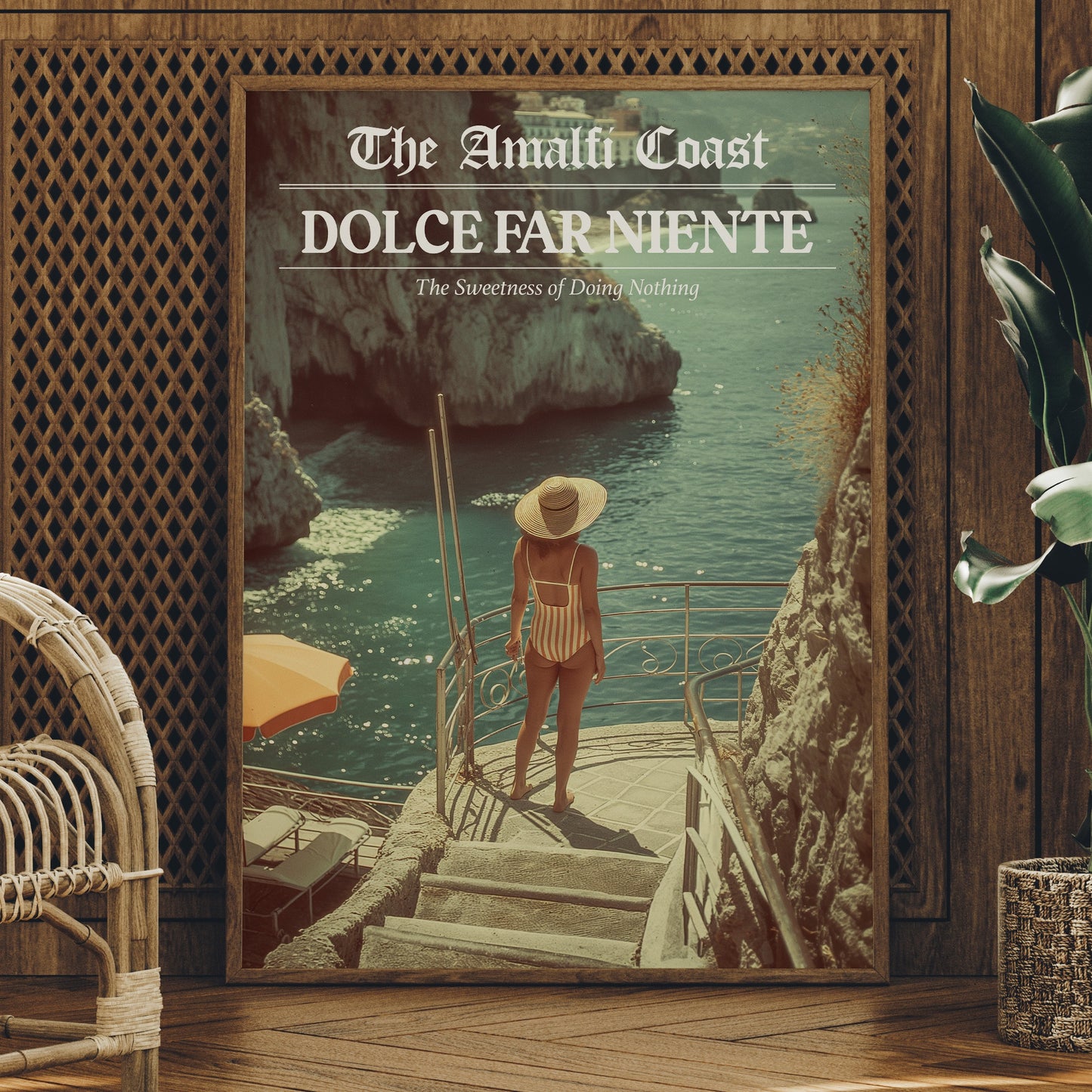 Italian Dreams On Rustic Walls