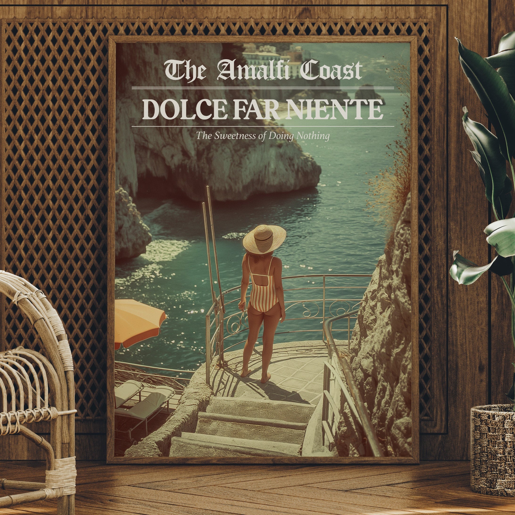 Italian Dreams On Rustic Walls