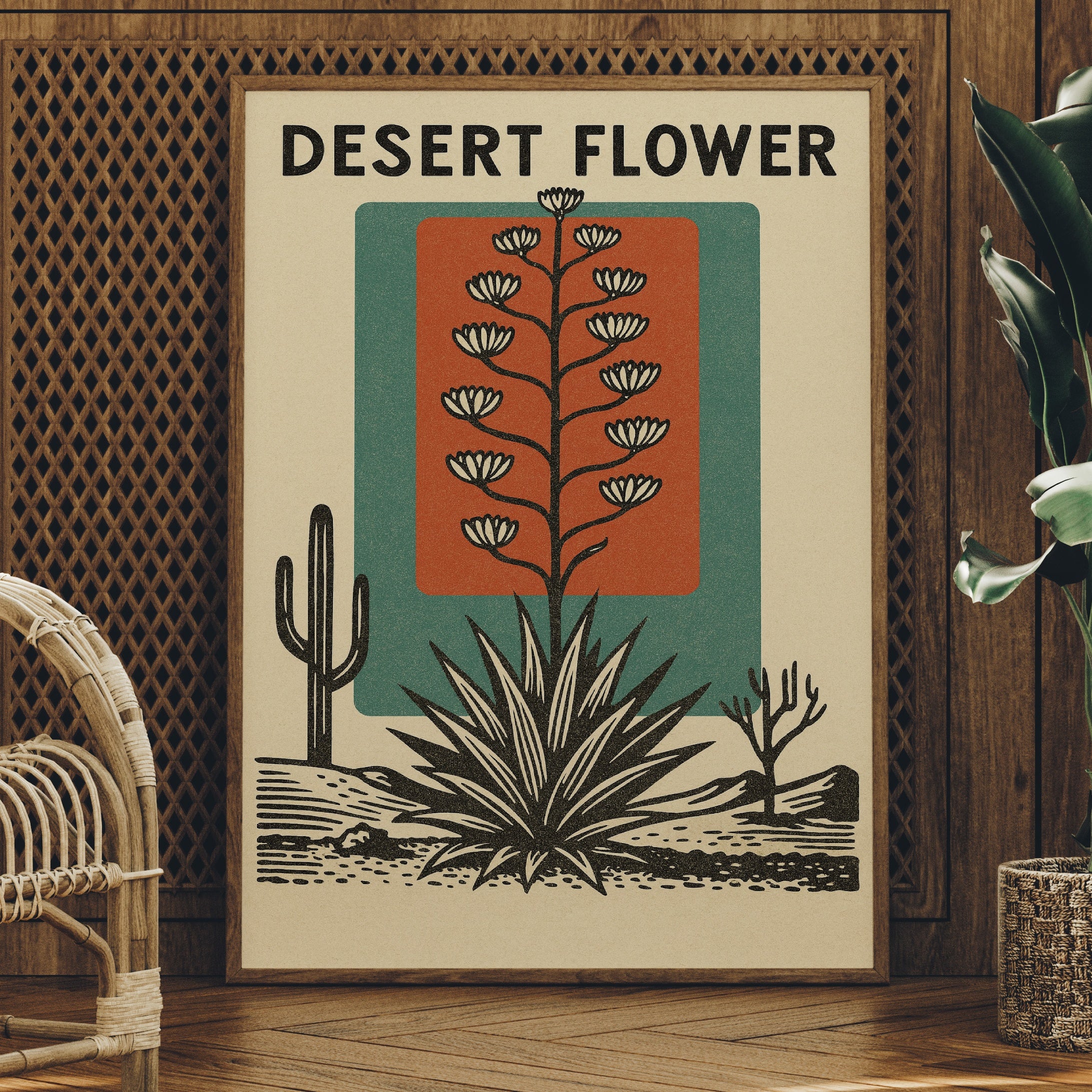 Southwestern Bloom In Vintage Hues