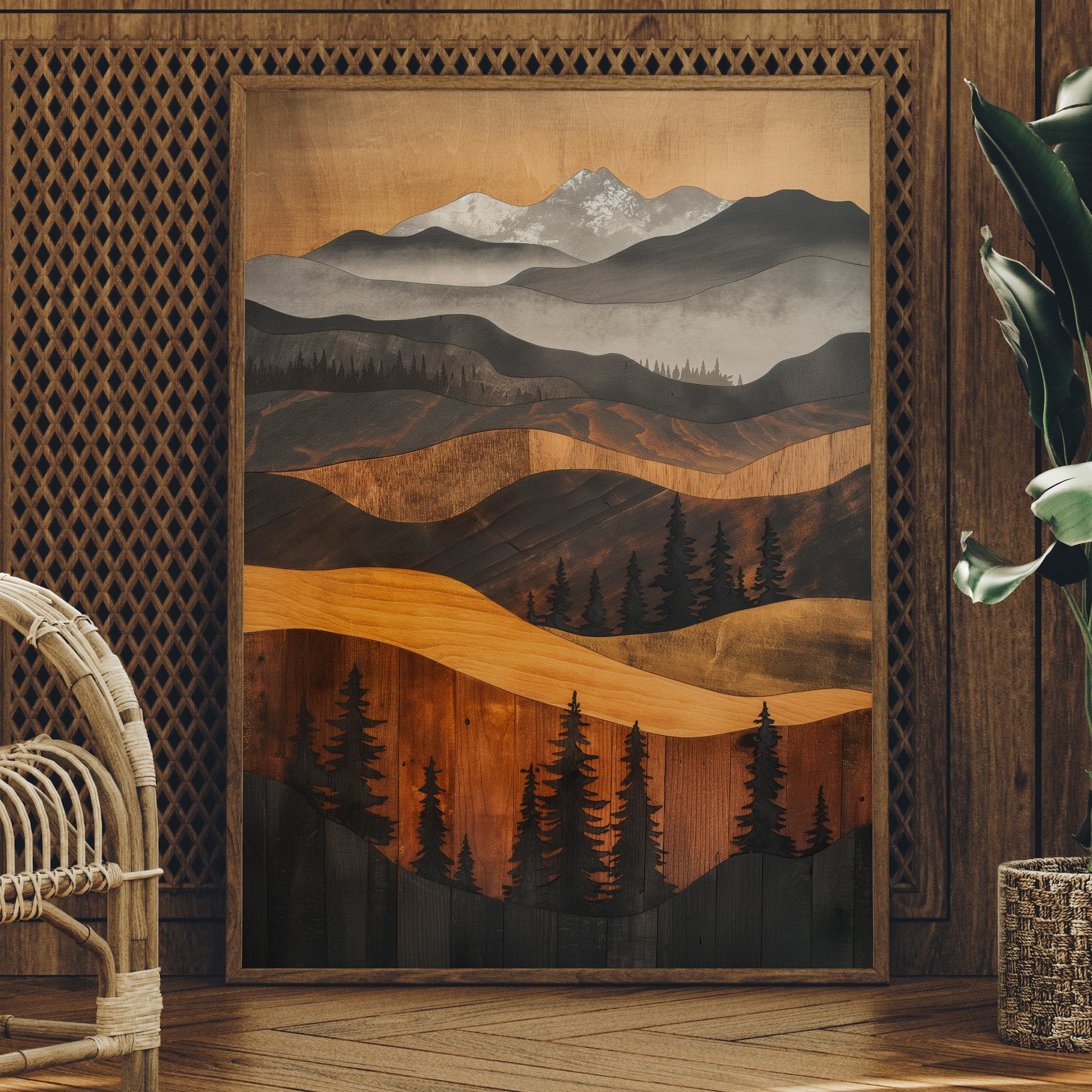 Copper Peaks At Dawn's Edge