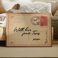 Letters Travel Across Time