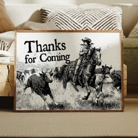 Cattle Drive's Bold Welcome