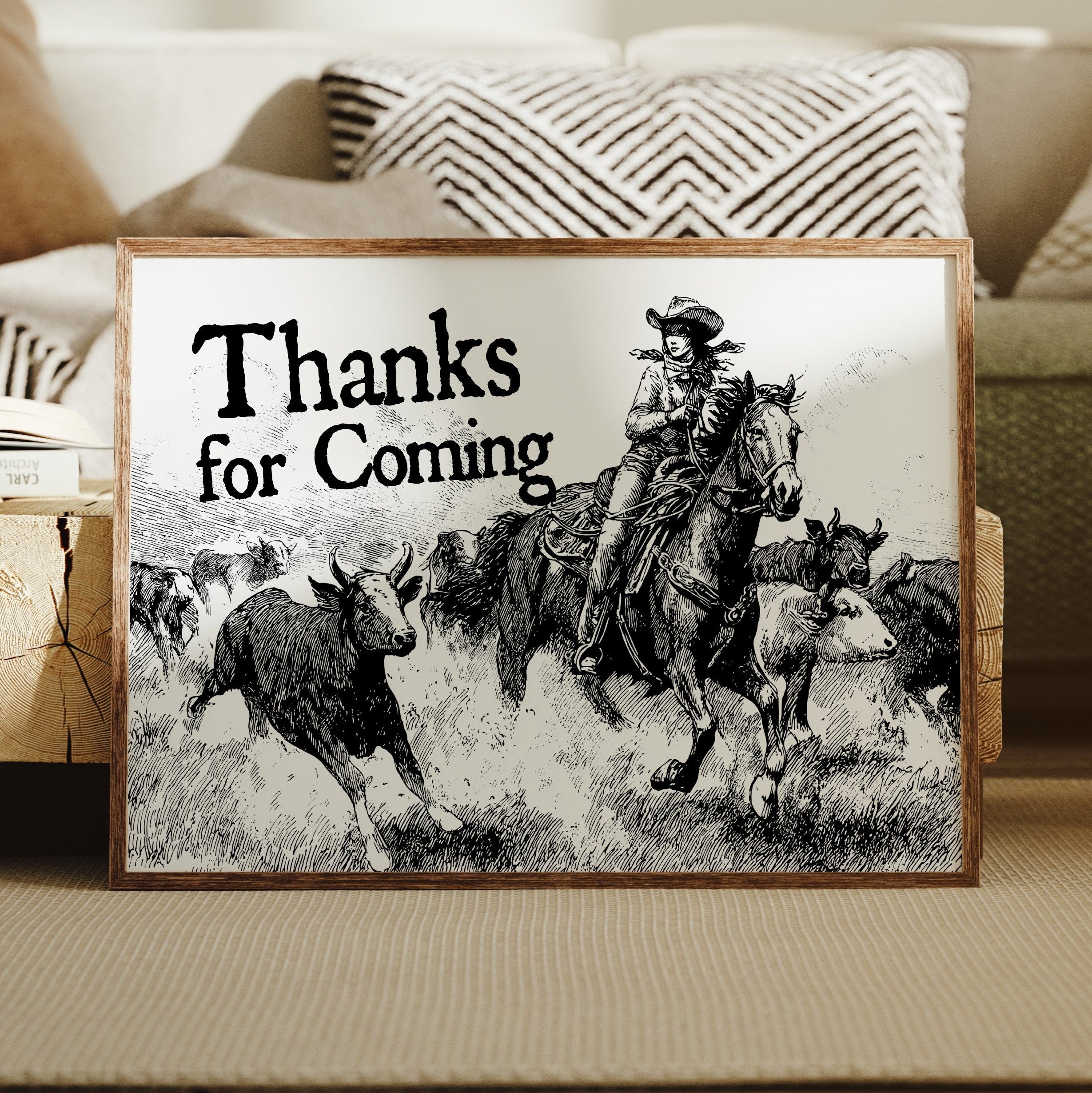 Cattle Drive's Bold Welcome