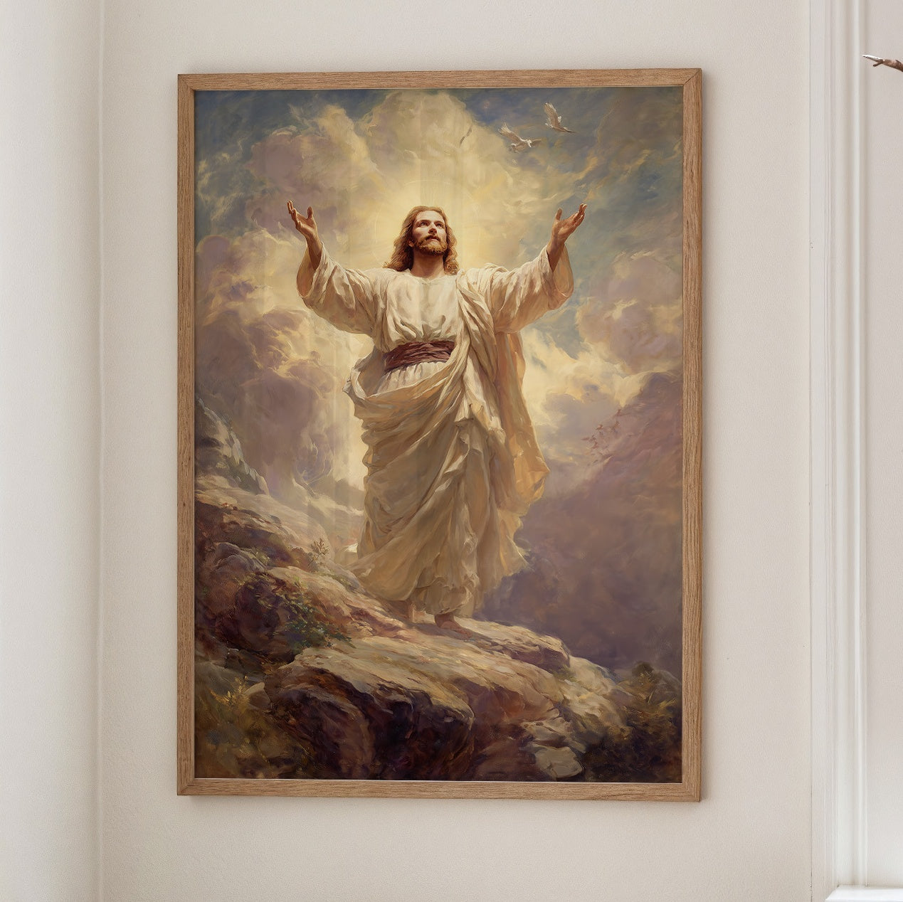 Faith Rests On Wooden Tables