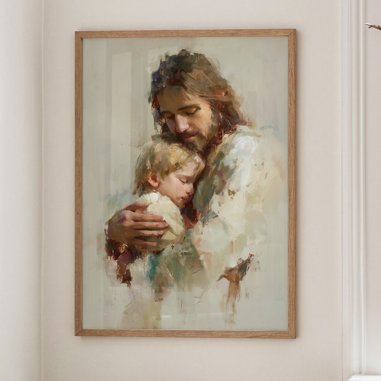 Gentle Arms Hold Sacred Peace