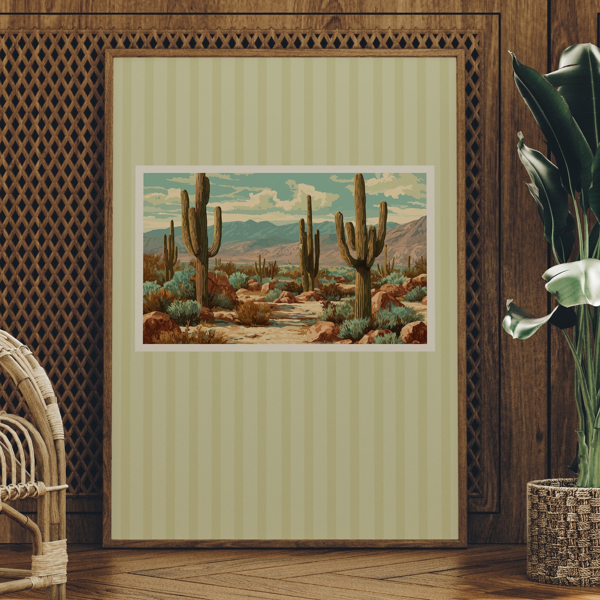 Where Saguaros Stand Like Sentinels