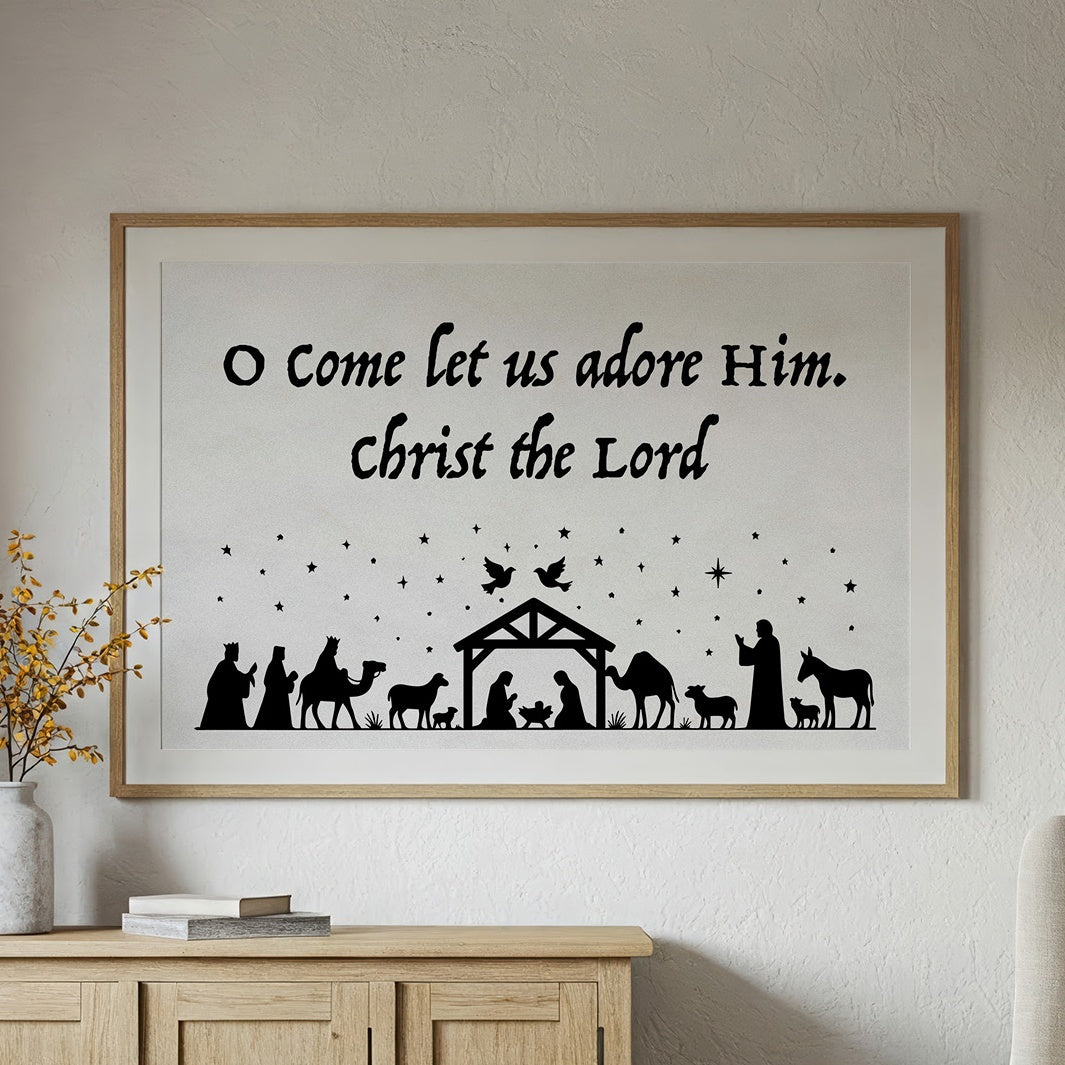 Sacred Story Among Wooden Shelves