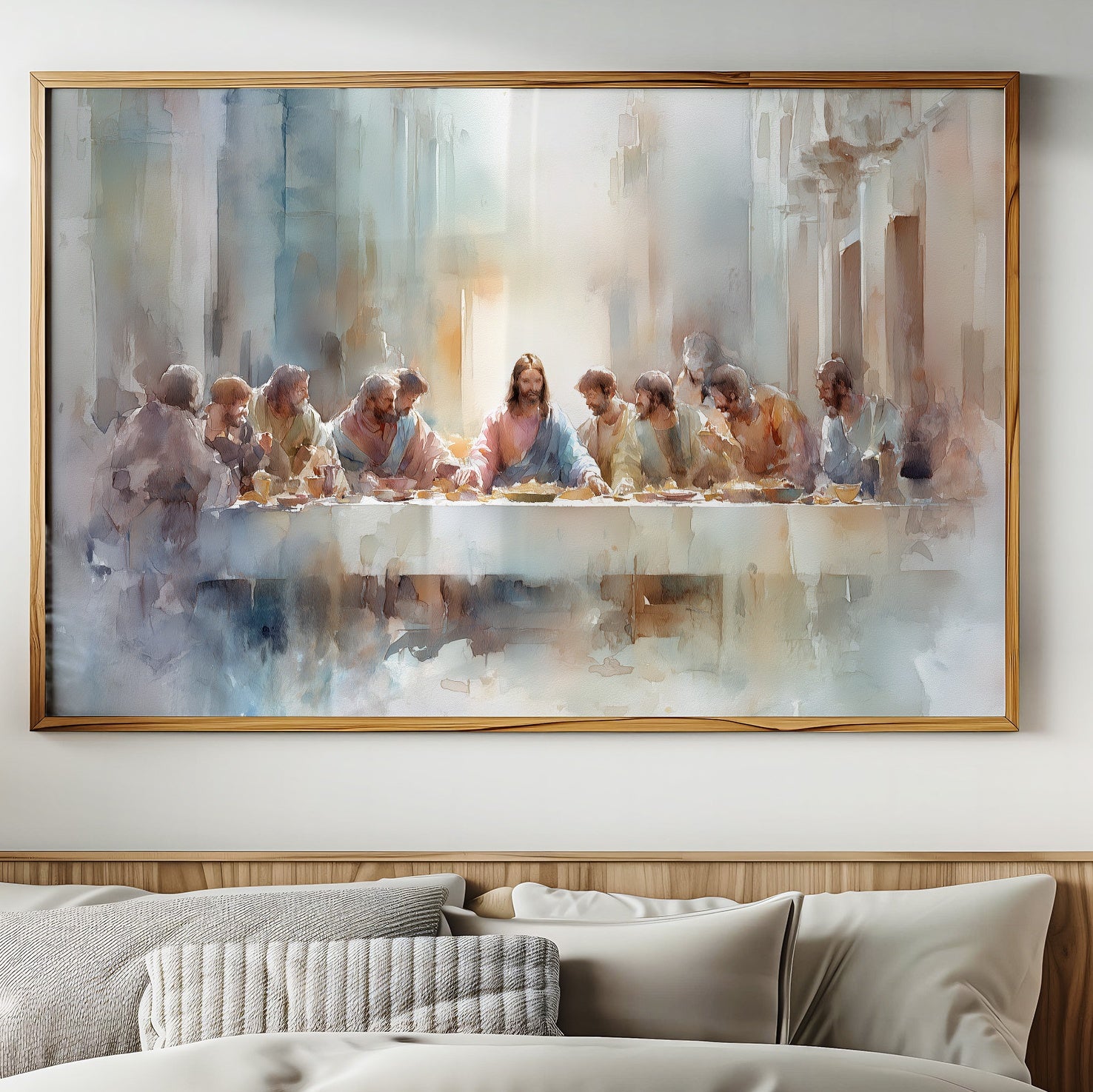 Soft Light Across Ancient Table