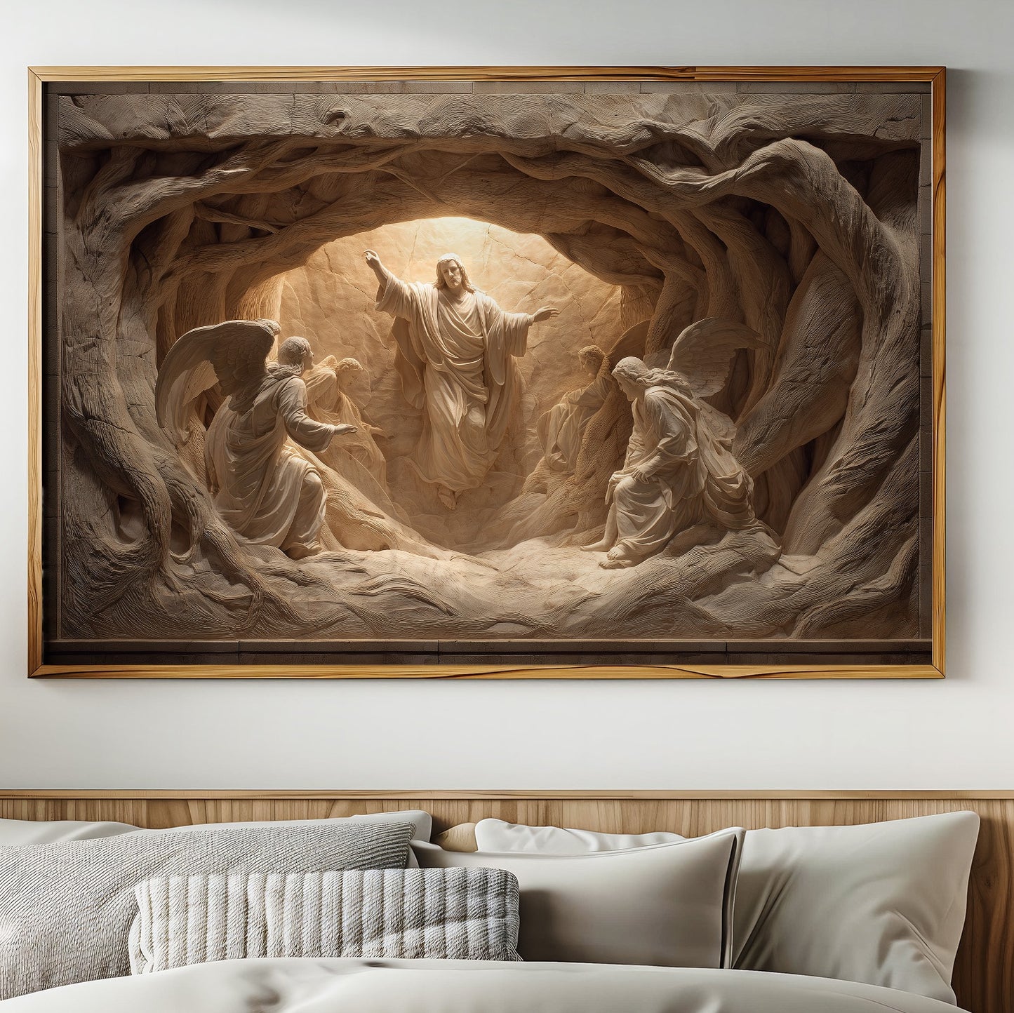 Light Emerges From Stone Depths