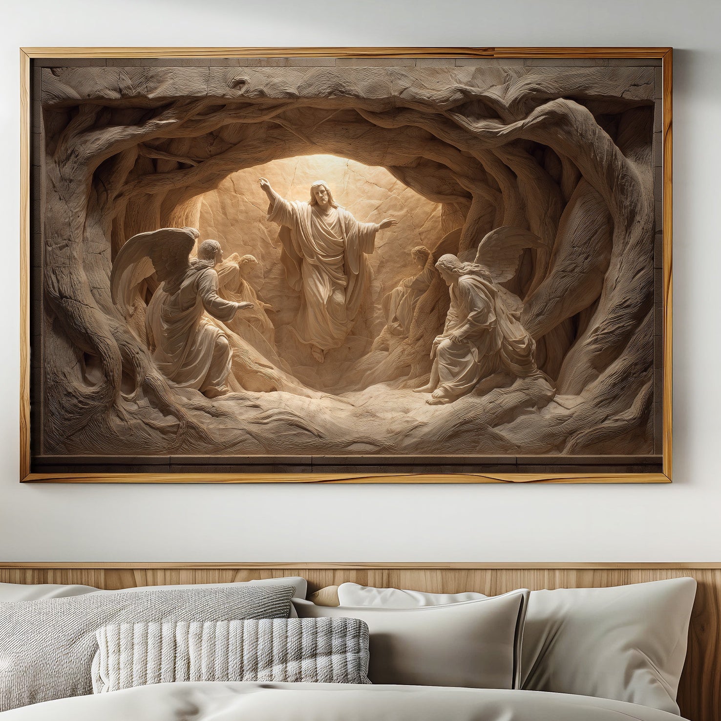 Light Emerges From Stone Depths