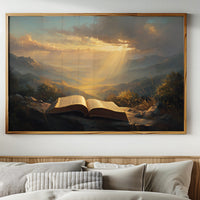 Sunbeams Illuminate Ancient Valleys