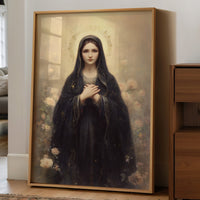 Sacred Light Upon Wooden Table