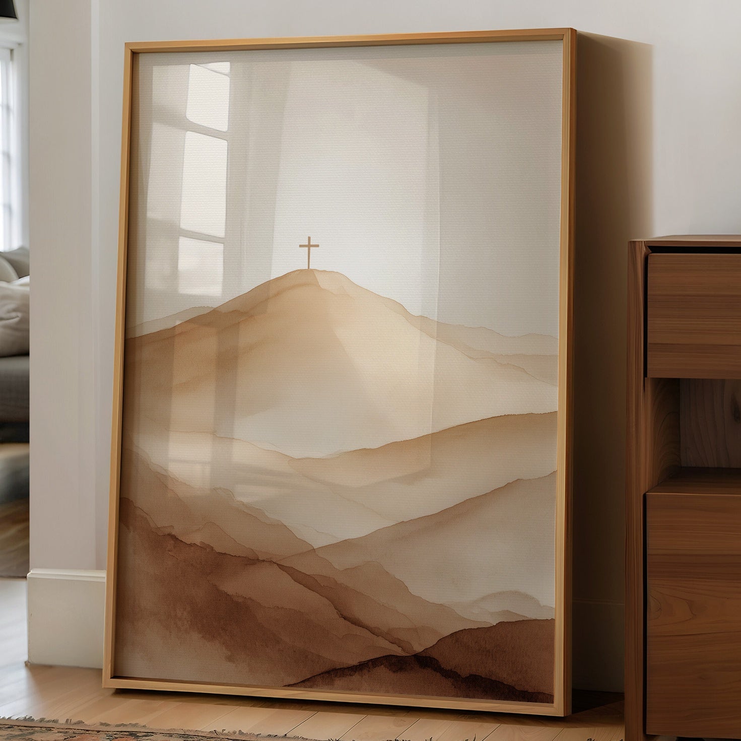 Solitude Rises On Distant Hills