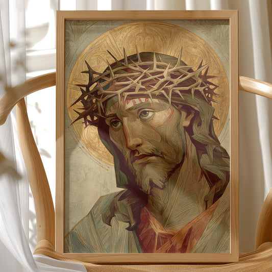 Sacred Light On Wooden Rest