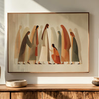 Figures Gather In Quiet Communion