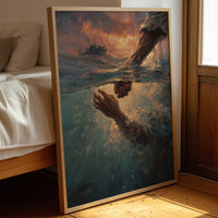 Hands Reaching Across Troubled Waters